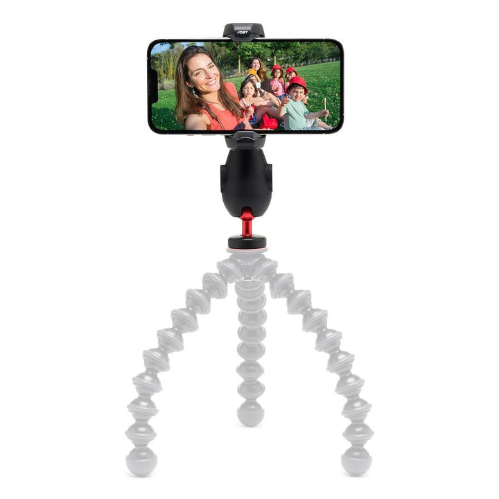 JOBY GripTight PRO 3 Halterung, Telefonklammer Kompatibel mit iPhone und Android, Smartphone-Klemme