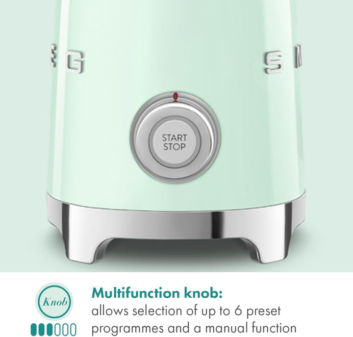 SMEG - Máq. Barista MFF11PGEU, Pastellgrün, Pastellgrün