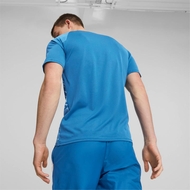 PUMA Unisex Prematch Ss Jersey T-Shirt M Blau, M Blau