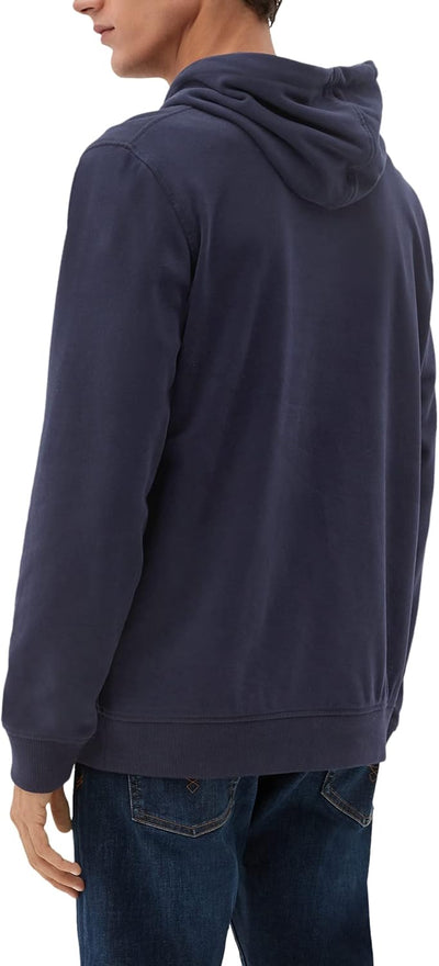 s.Oliver Herren Sweatshirt Langarm L Blau, L Blau