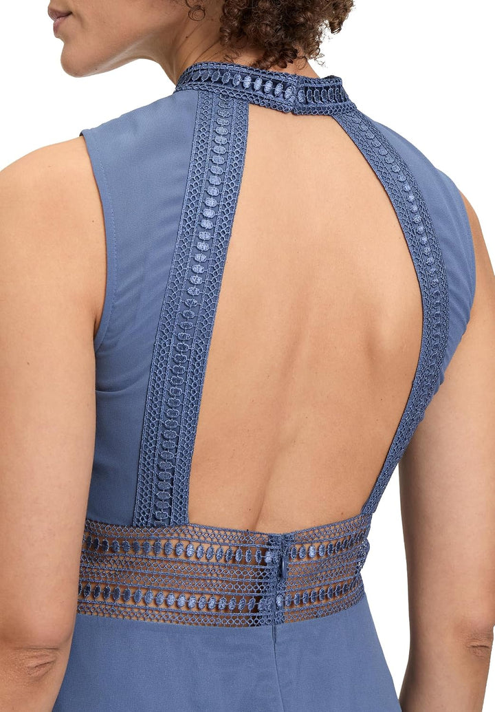 Vera Mont Damen Kleid 32 Blue Stone, 32 Blue Stone