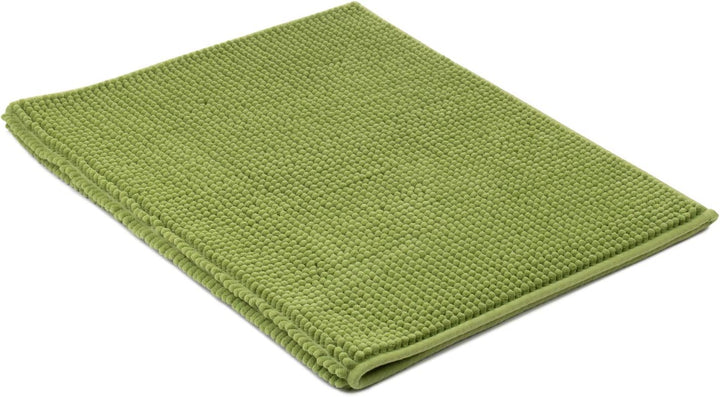 Gözze - Anti-Rutsch-Badematte, Superweich, 100% Mikrofaser, 60 x 100 cm - Apfelgrün Apfelgrün 60 x 1