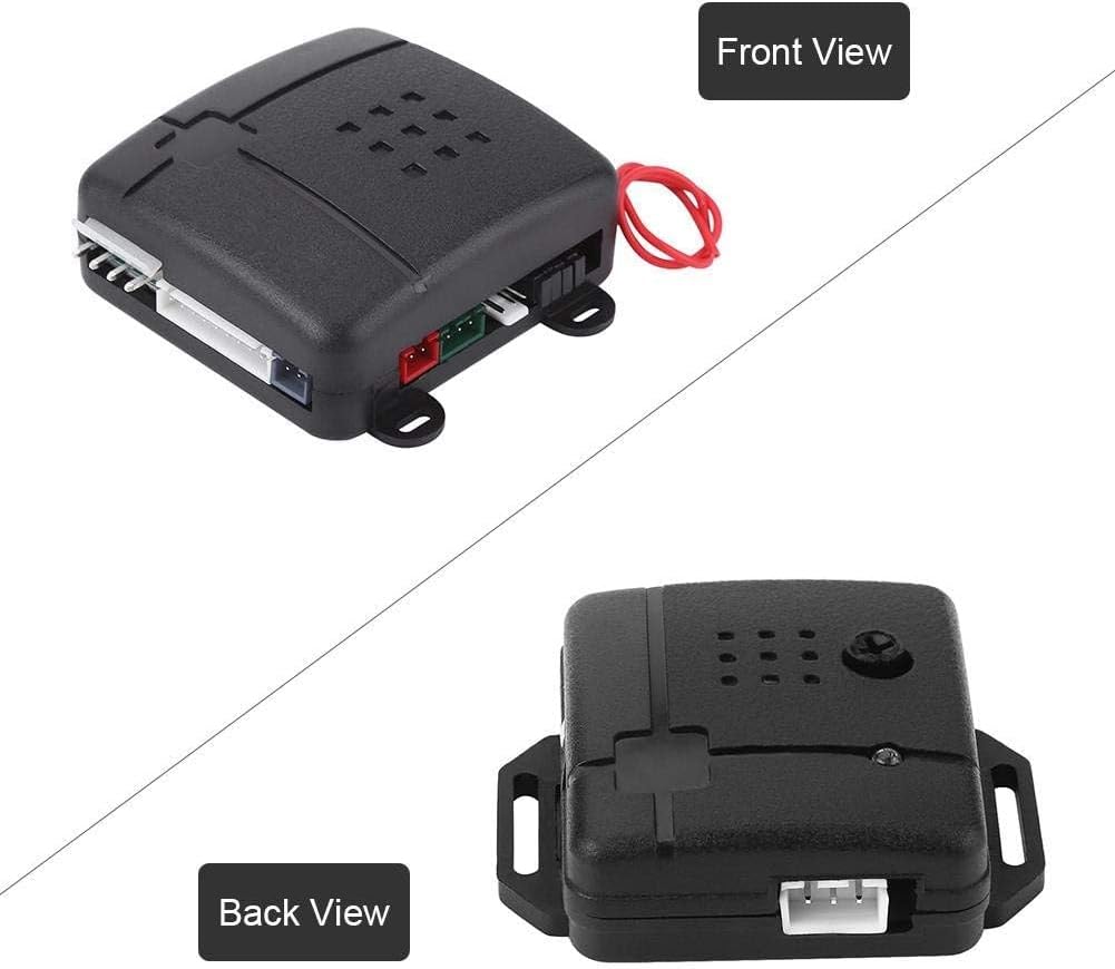 Auto Sicherheitssystem, universelles Auto Alarm Sicherheit Schutz System Keyless Entry mit 2 Fernbed