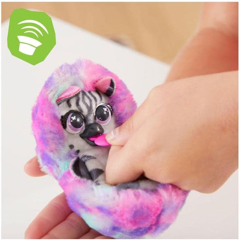 furReal Rollies Plüschspielzeug, Überraschungstierchen, Geräusche, Überraschungsaccessoire, 9 Sammel
