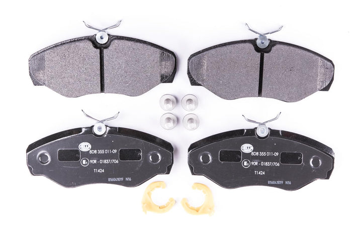 HELLA PAGID 8DB 355 011-091 Bremsbelagsatz - T1424 - Dicke/Stärke: 18.4mm - Bremssystem: Lucas - ink
