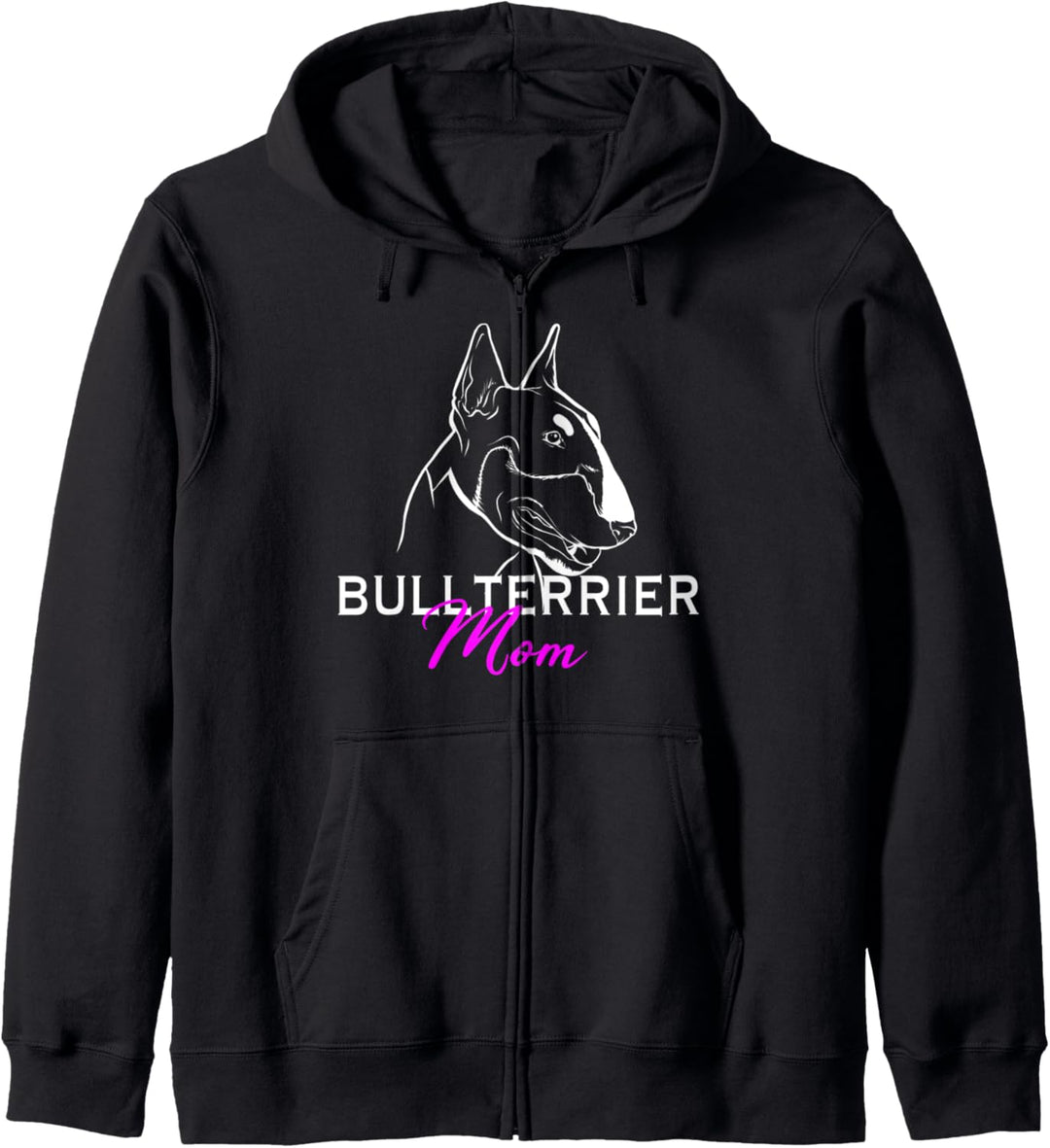 Bullterrier Mini Bullterrier Miniatur Bullterrier Mom Kapuzenjacke