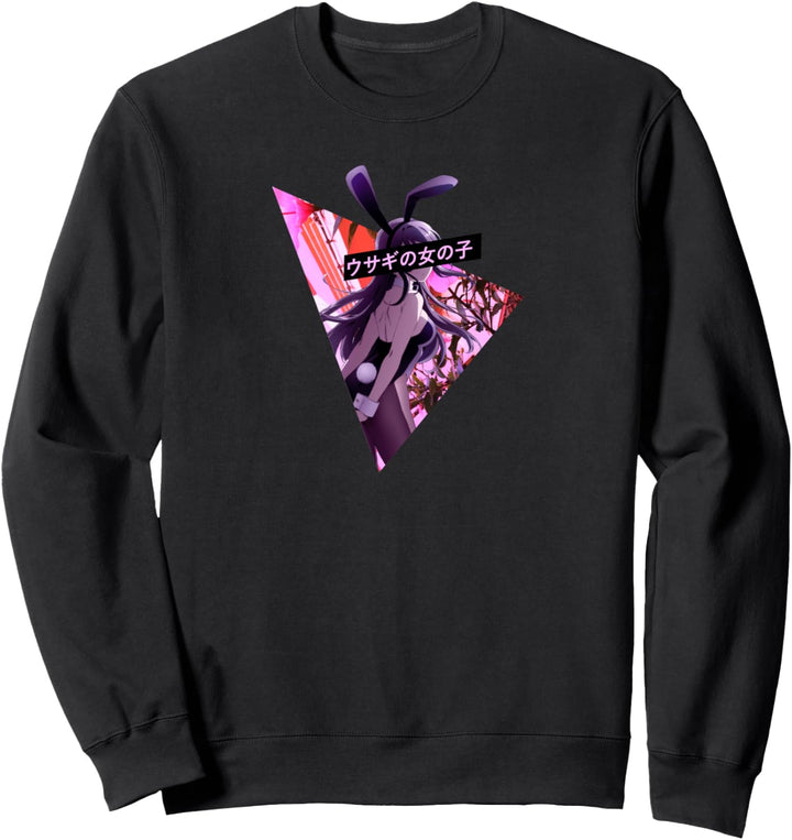 "Rabbit Girl" Japanischer Anime Vaporwave Aesthetic Waifu Sweatshirt