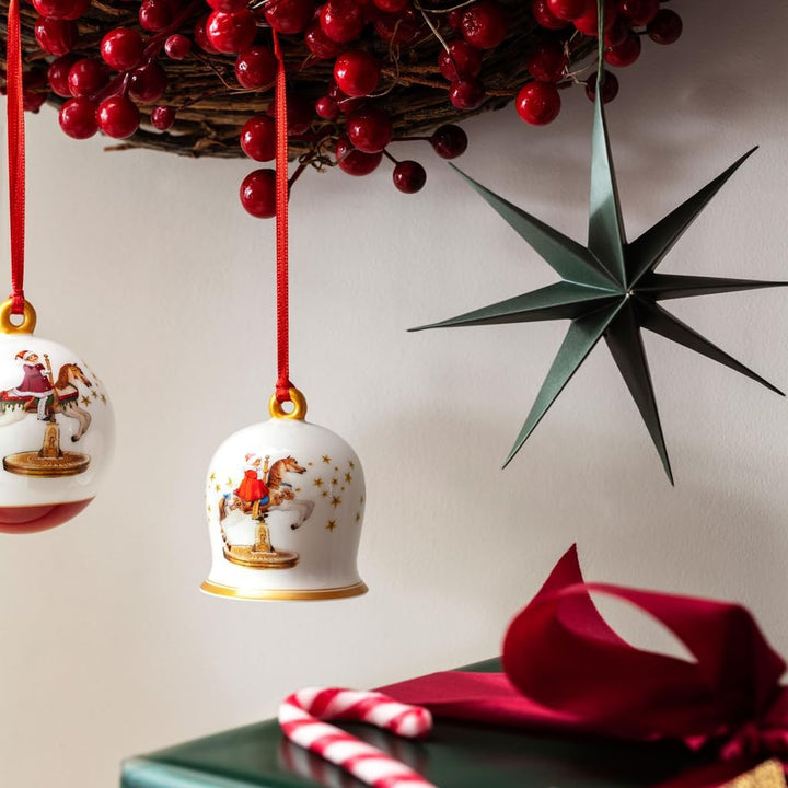 Villeroy & Boch – Annual Christmas Edition, Ornament, Glocke, Weihnachtsglocke, Baumschmuck, Jahresa