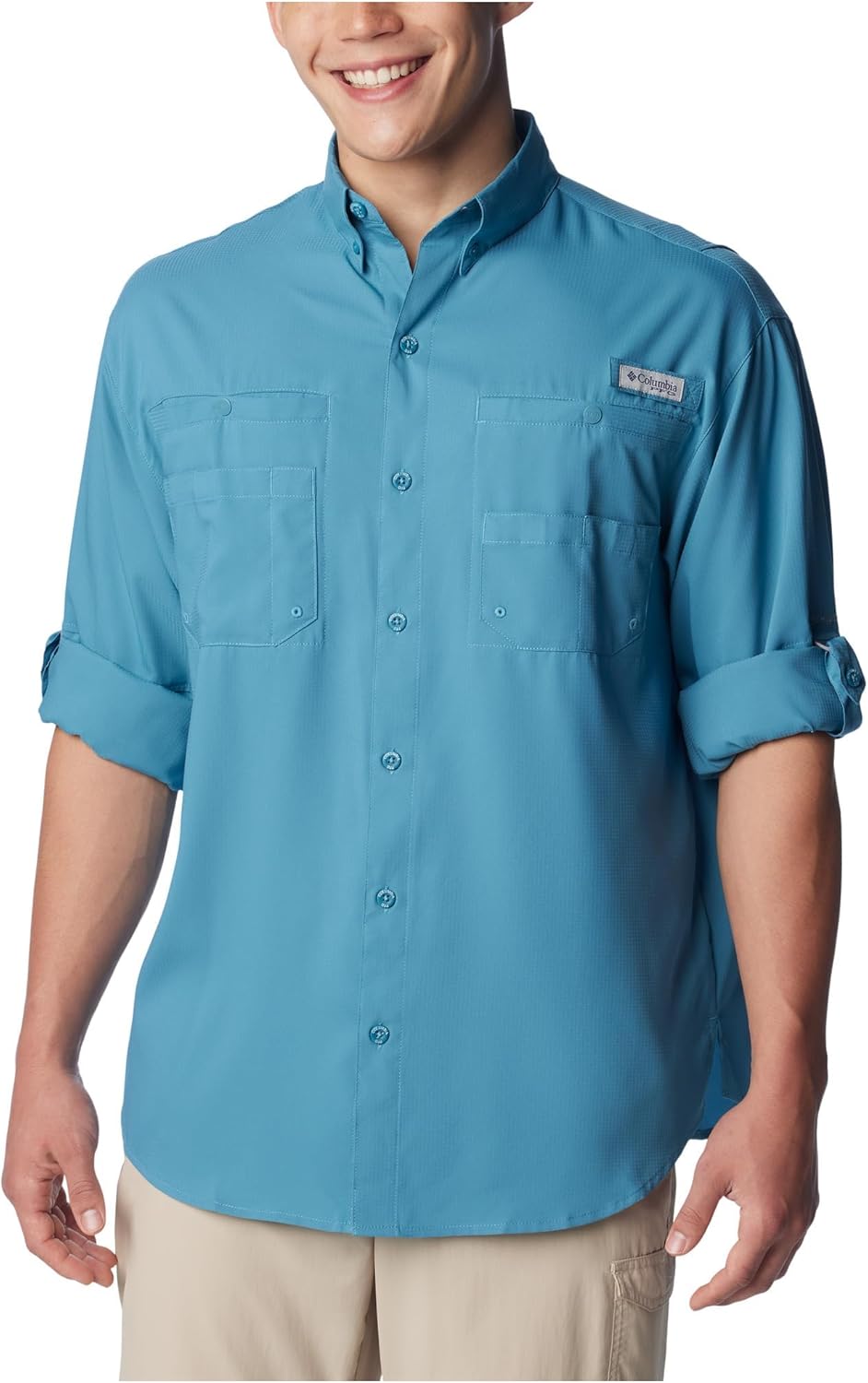 Columbia Herren Tamiami Ii Langarm-Bluse 3XL Lang Canyon Blue, 3XL Lang Canyon Blue