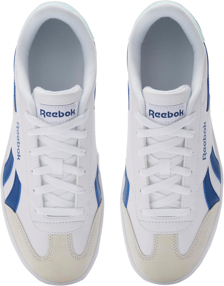 Reebok Unisex Smash Edge S Sneaker 35 EU White Twilightblue Glitchaqua, 35 EU White Twilightblue Gli