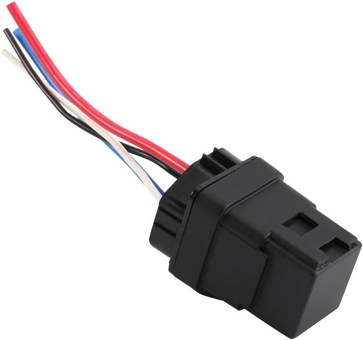 DC 12V 40A Auto Fahrzeug 4-Pin Wasserdicht versiegelt Integrierte Relais Sockel Kit 4 Draht mit Halt