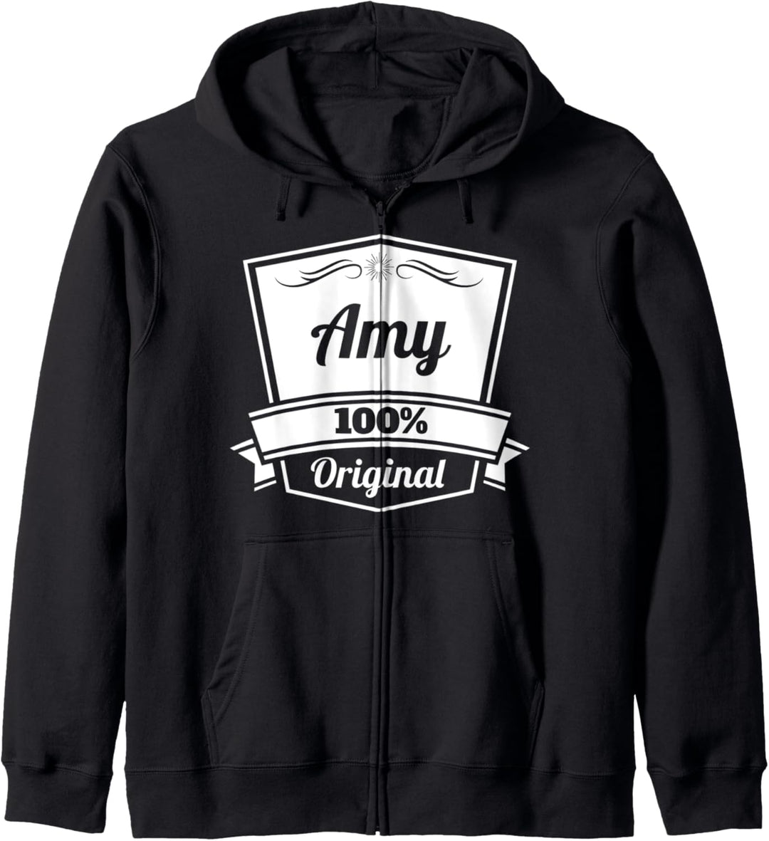 Amy Geschenk / Amy personalisierter Name Geburtstag Kapuzenjacke