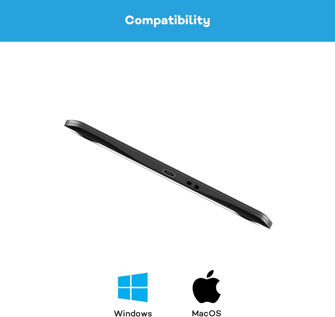 Wacom Intuos Pro Grafiktablett (Grösse: S)/Kleines, professionelles Stifttablett (inkl. Wacom Pro Pe