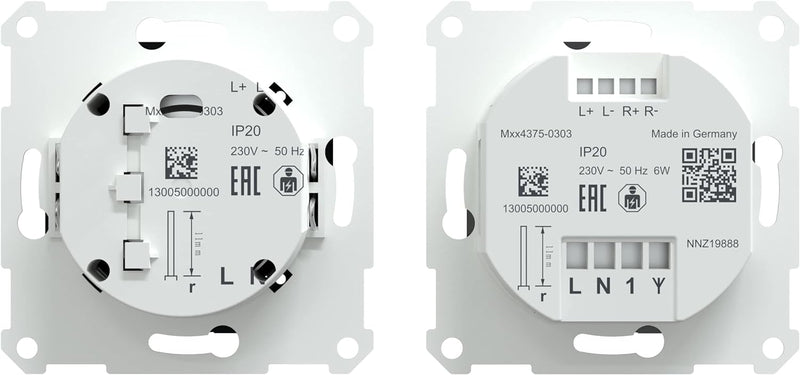 Schneider Electric Merten MEG4375-0303 Radio Steckdosen Set mit Bluetooth inklusive Lautsprecher, fü