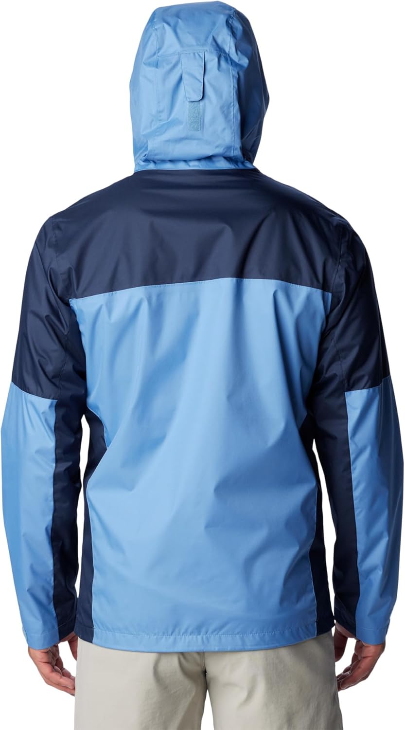 Columbia Inner Limits III Jacket, Wasserdichte Regenjacke für Herren L Skyler/Collegiate Navy, L Sky