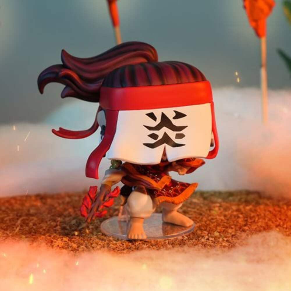 Funko Pop Demon Slayer Tanjuro Kamado Hinokami Kagura Figure (AAA Anime Exclusive), FUN68862