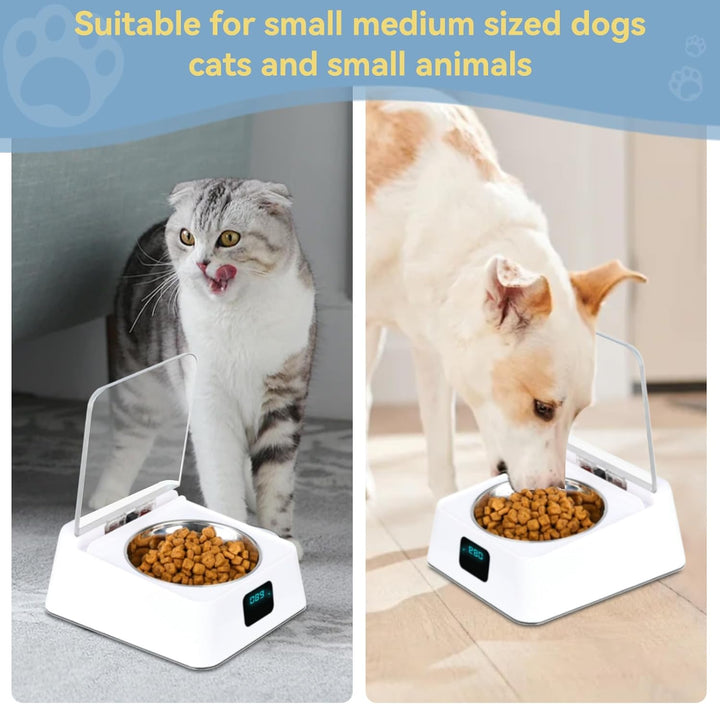 Automatischer Katzenfutterspender, 350 Ml, Induktionsdeckelöffnung, Tierfutterspender, Smart Feed, A