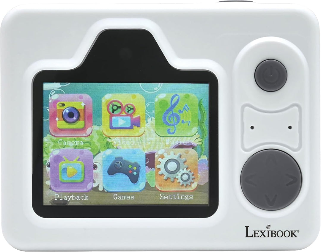 Lexibook, StarCAM Print HD, Kamera mit Sofortdrucker, Foto-, Video-, Selfie-, Musik- und Spielfunkti