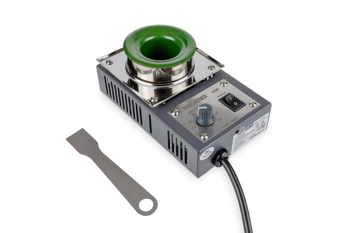QUICK sensorgeregelter Löttiegel 200 W Lötbad rund Ø36mm 150-500°C QU100-4C rund