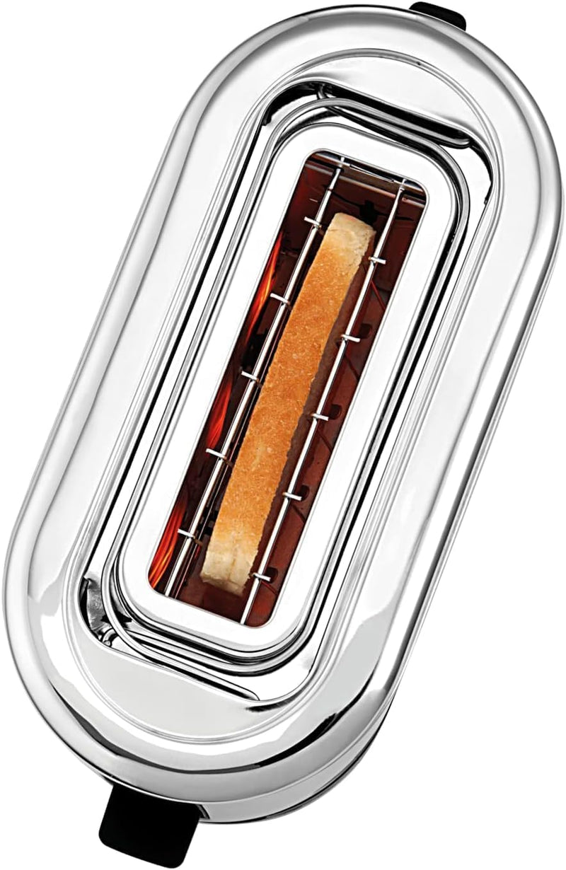 WMF Küchenminis 1-Scheiben Toaster Langschlitz XXl-Toast Brötchenaufsatz 7 Bräunungsstufen Überhitzu
