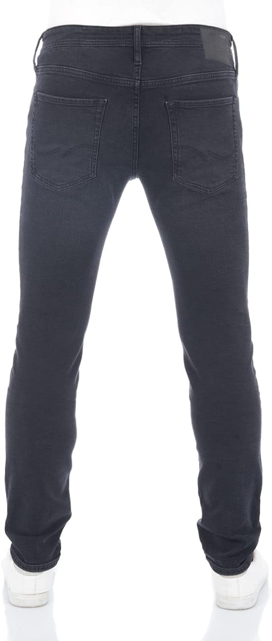 JACK &amp; JONES Male Slim Fit Jeans JJIGLENN JJFELIX GE 046 50SPS NOOS Slim Fit Jeans 33W / 32L Black D
