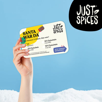 Just Spices Grosser Gewürz Adventskalender 2022 I Weihnachtskalender mit 24 Gewürzmischungen + Kochb