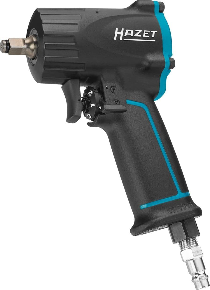 HAZET Druckluft- Schlagschrauber 9011M I Max. Lösemoment 461 Nm I Vierkant 10 mm (3/8 Zoll) I vibrat