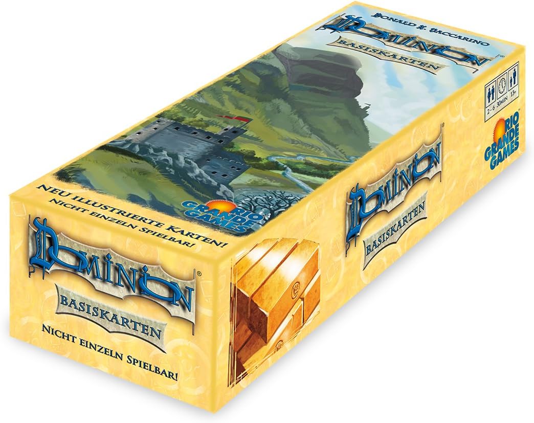 Rio Grande Games 22501404 - Dominion Erweiterung - Basiskarten Set Modern, Modern
