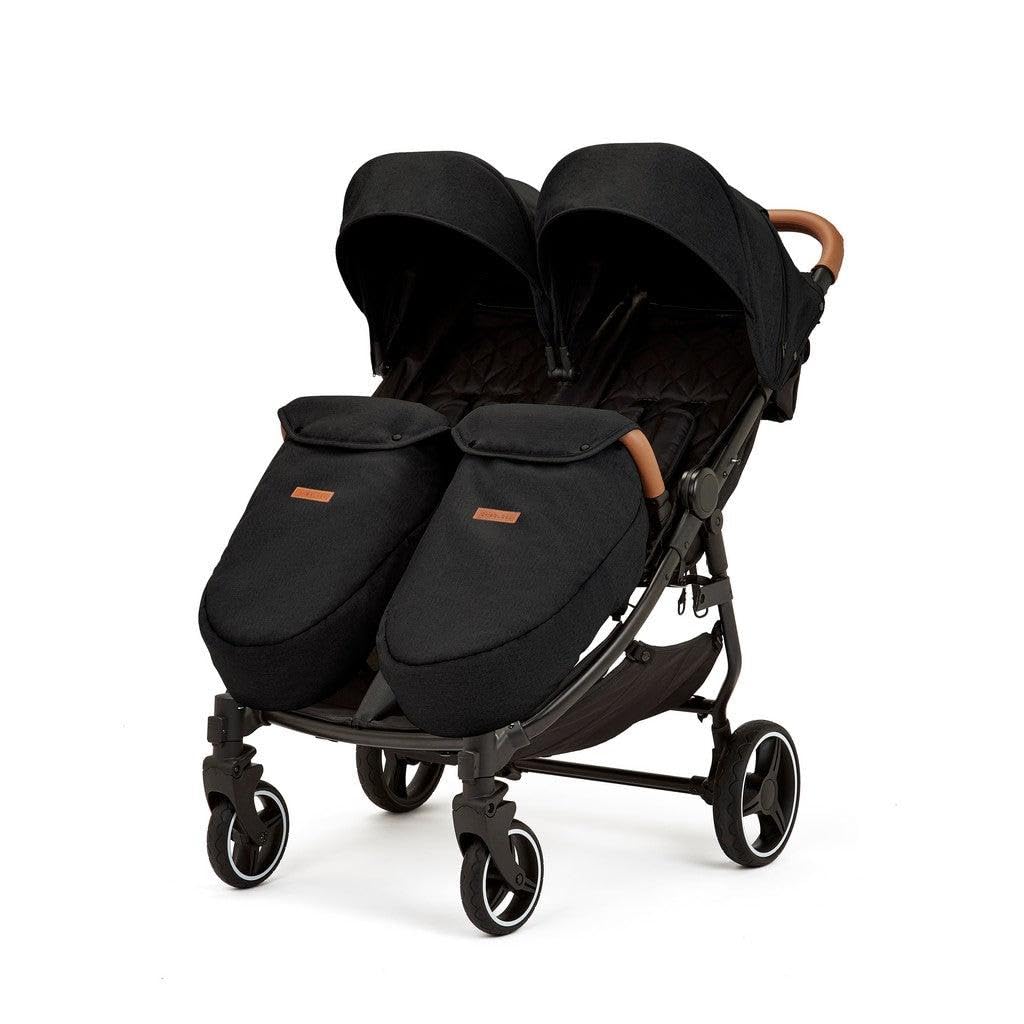 Ickle Bubba Venus Prime Doppelkinderwagen - geeignet von Geburt bis 15 kg (ca. 3 Jahre), leichter, f
