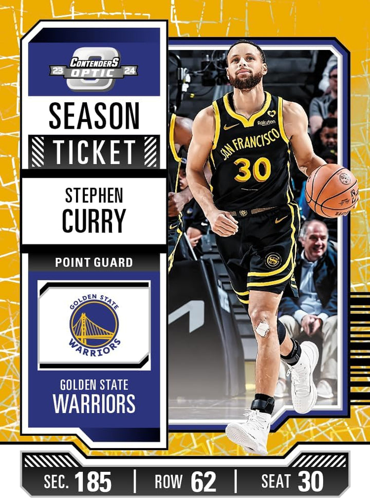 2023-24 Panini Contenders Optic NBA-Sammelkartenbox (Hobby) (1 Autogramm)