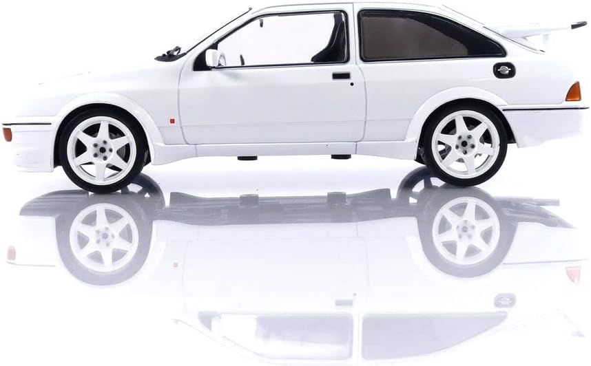 MODELLINO IN Scala COMPATIBILE Con Ford Sierra RS Cosworth 1988 White 1:18 IXO MODEL 18CMC121