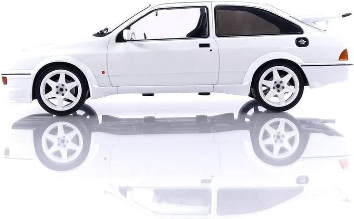 MODELLINO IN Scala COMPATIBILE Con Ford Sierra RS Cosworth 1988 White 1:18 IXO MODEL 18CMC121