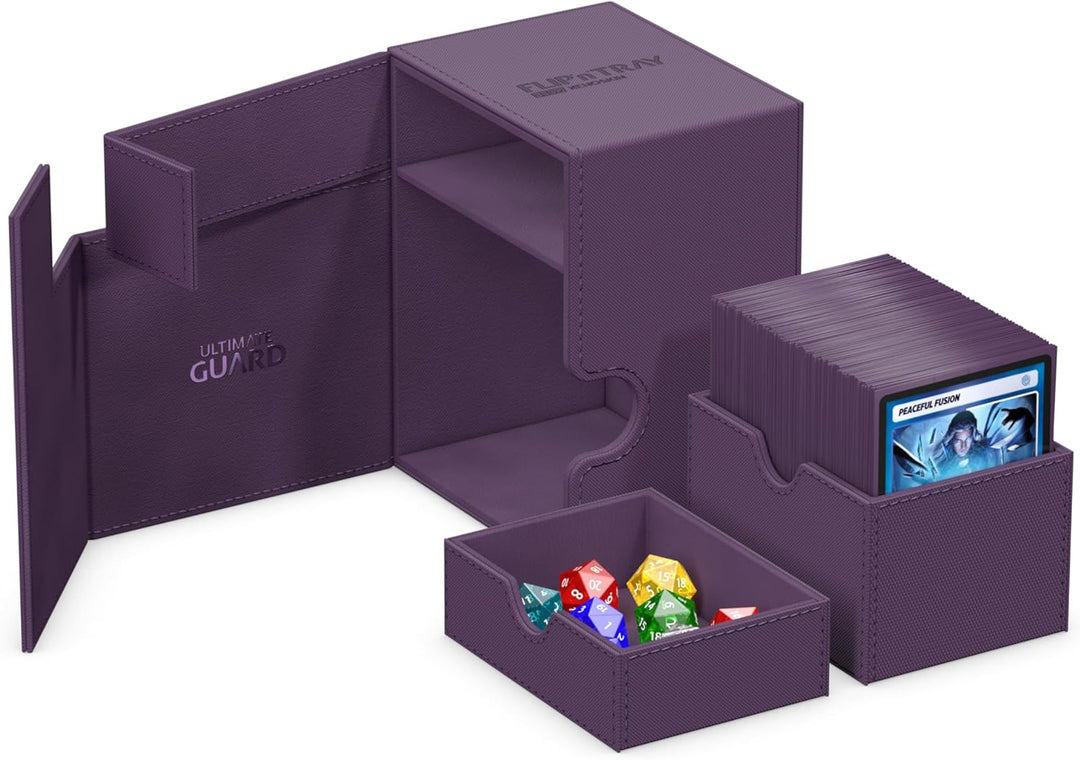 Ultimate Guard 133 Plus Xenoskin Flip n Tray Hülle, Violett, Violett