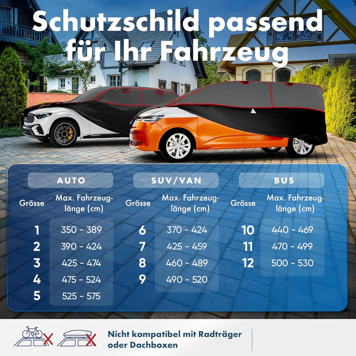 Walser Hagelschutz Abdeckplane Transporter, Abdeckplane Bus Premium Hybrid, Auszeichnung Sehr Gut* A