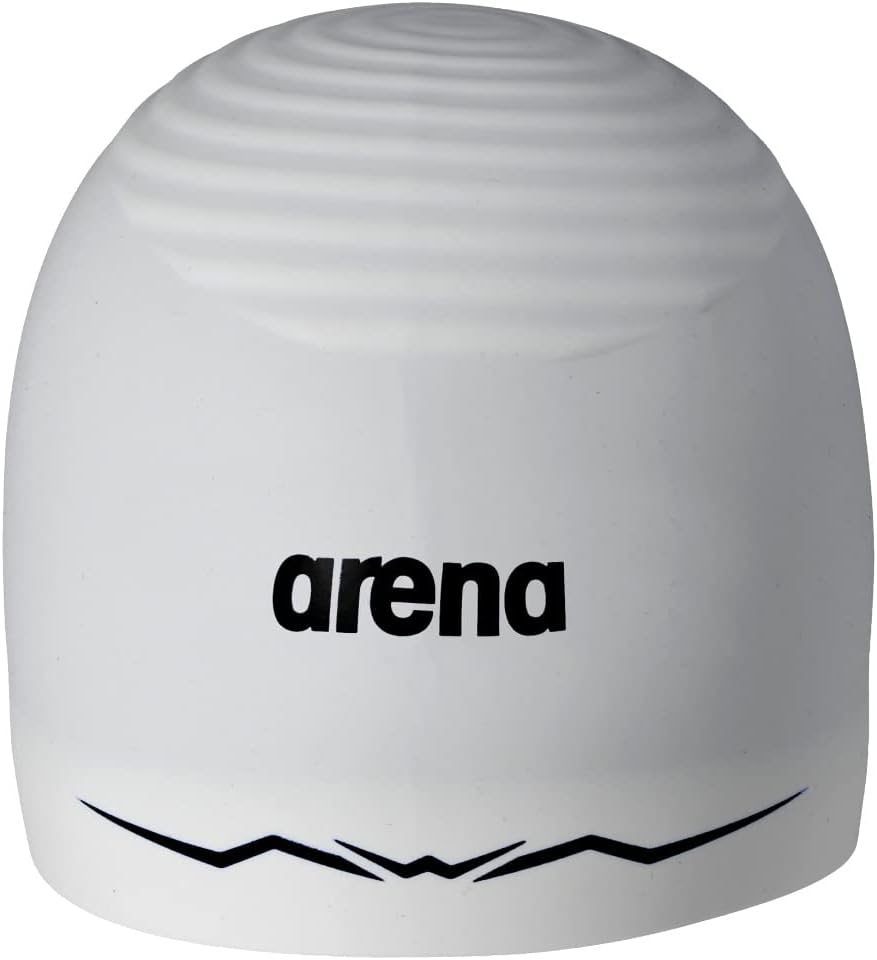 Arena Aquaforce Wave Unisex Adults Racing Silicone Swim Cap for Women and Men Competitive Swimming a