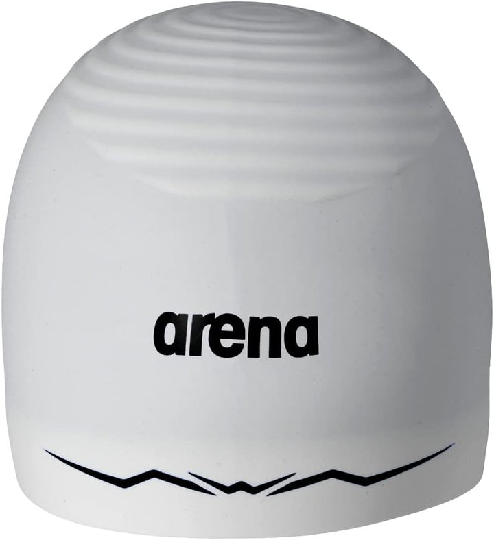 Arena Aquaforce Wave Unisex Adults Racing Silicone Swim Cap for Women and Men Competitive Swimming a