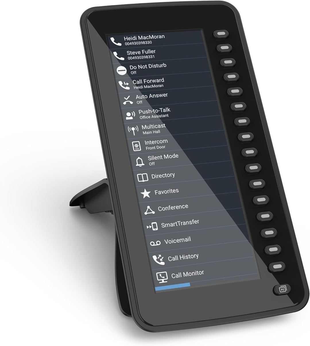 Snom D7C Farb-USB-Erweiterungsmodul für D7xx-Telefone (hochauflösendes Farbdisplay mit Hintergrundbe