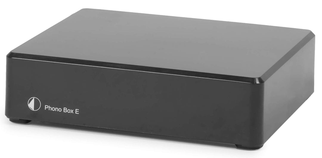 Pro-Ject Phono Box E, Phono Vorverstärker (Schwarz) Schwarz Single, Schwarz Single