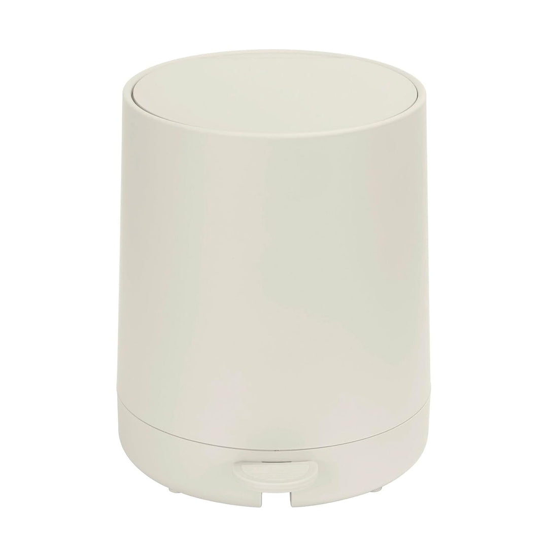 WENKO Kosmetik Treteimer Mod. Fablo aus Kunststoff, Soft-Touch-Beschichtung, Bad-Mülleimer 5 L, Abfa