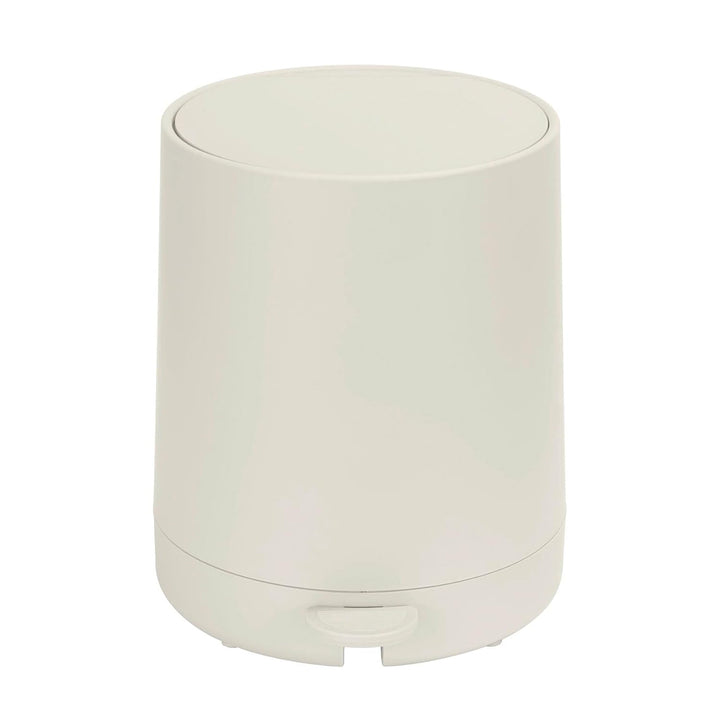WENKO Kosmetik Treteimer Mod. Fablo aus Kunststoff, Soft-Touch-Beschichtung, Bad-Mülleimer 5 L, Abfa
