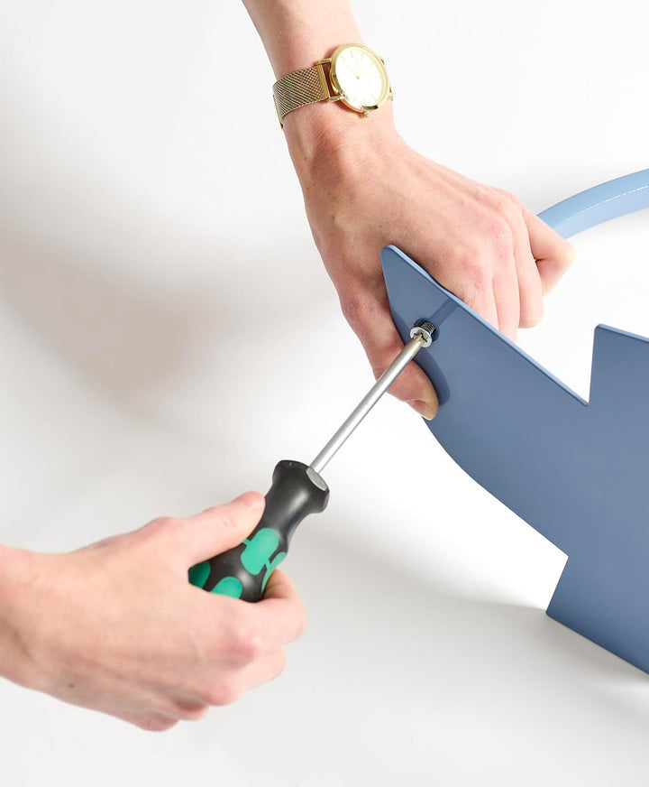 Regal DACKEL – Magnetisches Standregal für 70–100 Hörfiguren – kompatibel mit Toniebox & Ladestation