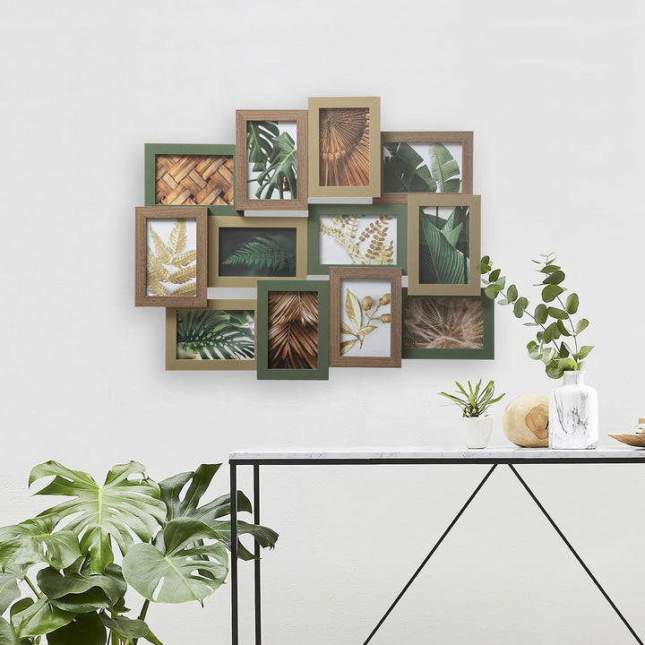 Fotohalter Julia 12 Fotos - Mehrfarbig - Atmosphera créateur d'intérieur cm Mehrfarben, cm Mehrfarbe