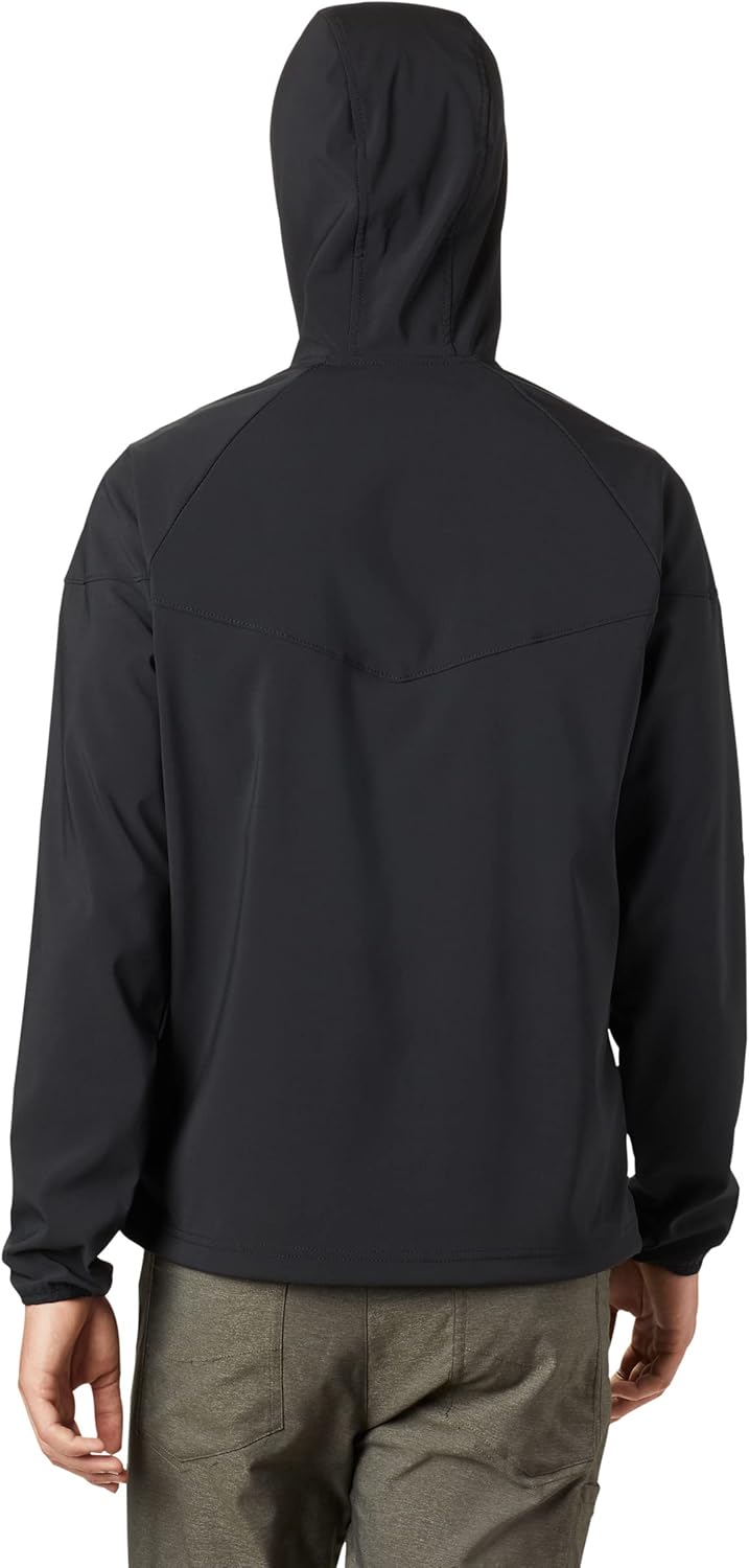 Columbia Herren Heather Canyon Softshell Kapuzenjacke XL Black 010, XL Black 010