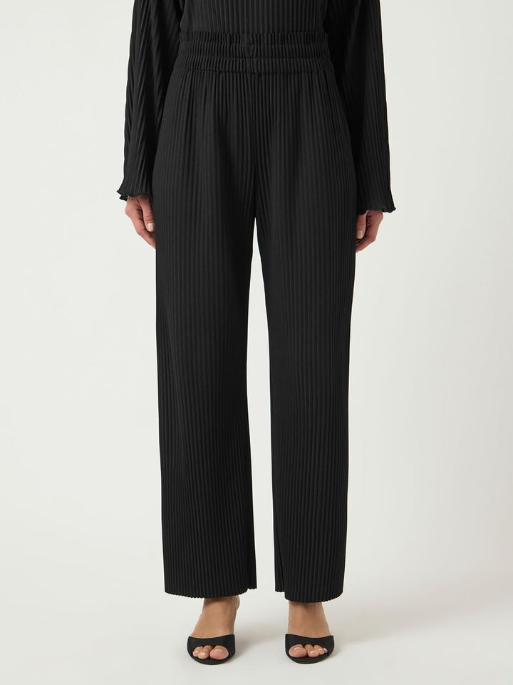YAS Women's Yasalisa Hw Pant S. Noos Trousers S Schwarz, S Schwarz