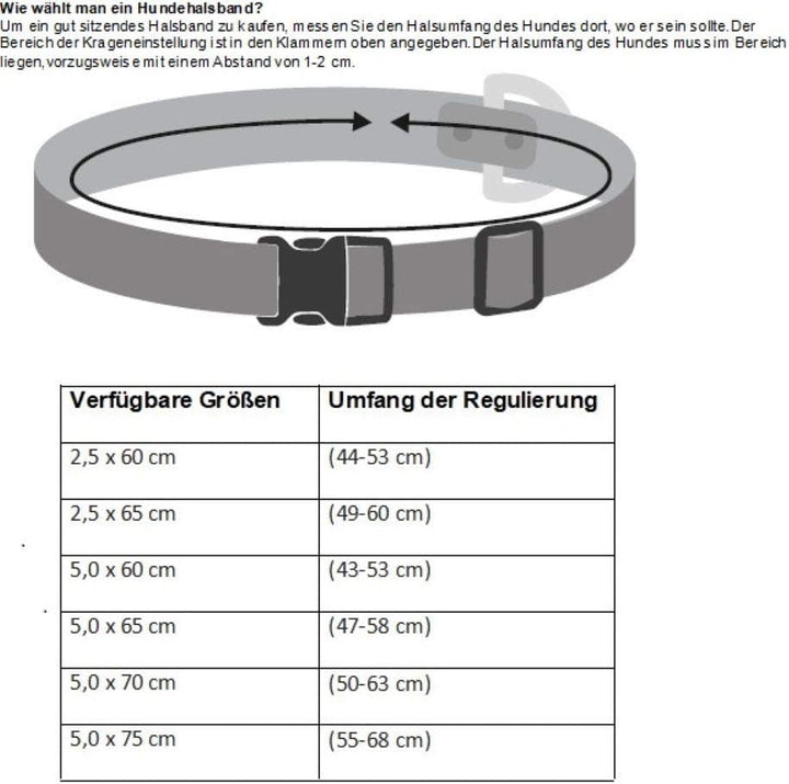 Dingo Braun Halsband aus Weichem Leder mit Griff Speziell für Schäfer Rasse Hund 13107 5,0 x 75 cm (