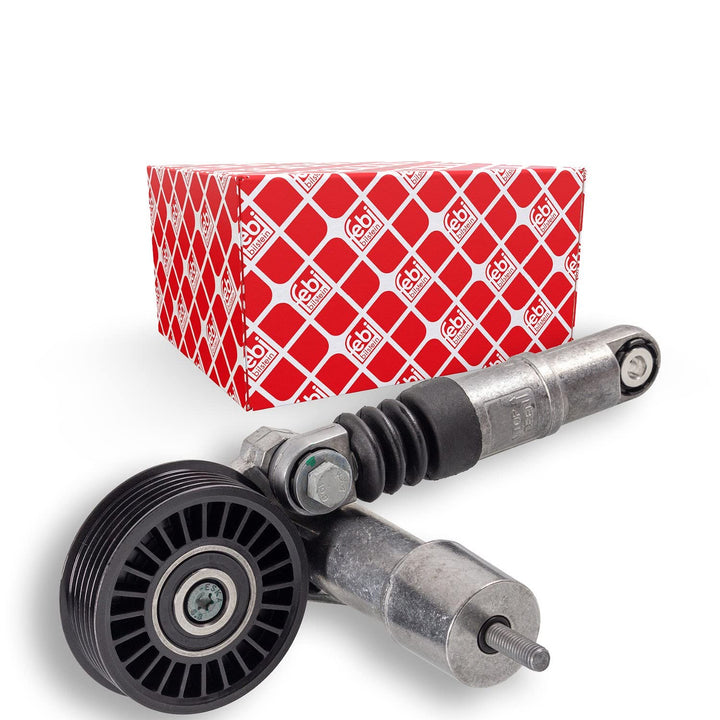 febi bilstein 18660 Riemenspanner mit Schwingungsdämpfer, für Keilrippenriemen, 1 Stück