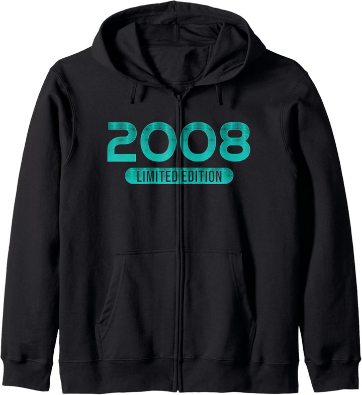 16. Geburtstag Junge Mädchen 16 Jahre 2008 Lustig Geschenk Kapuzenjacke