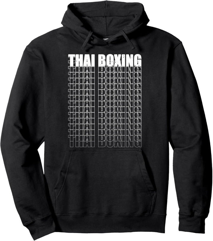Thaiboxen, Kickboxen, Sport, Boxer, Muay Thai, Männer und Frauen Pullover Hoodie
