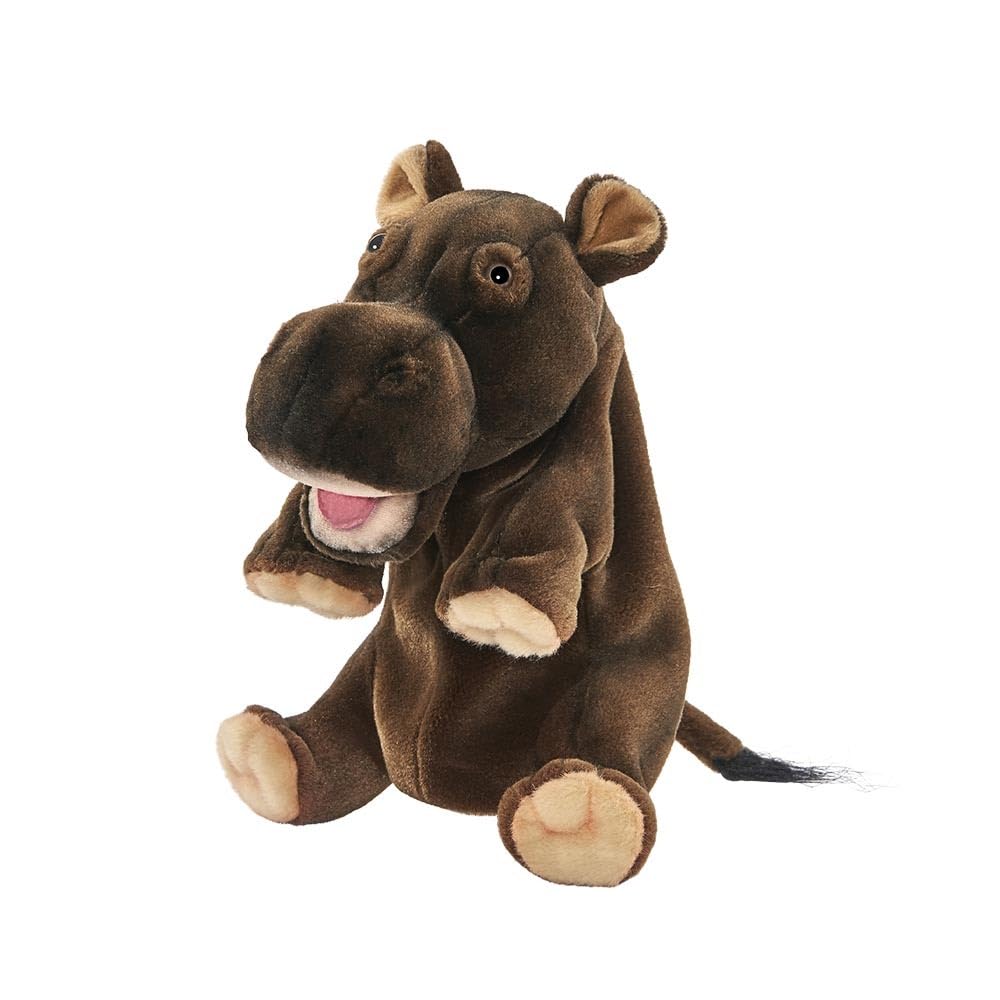 Hansa – Plüsch Nilpferd Handpuppe 30 CMH