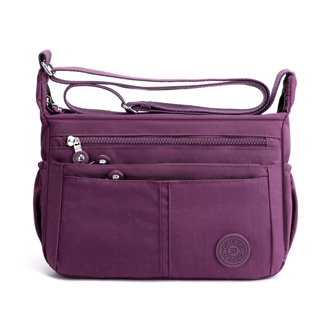 FANDARE Casual Schultertasche Damen Leichte Umhängetasche Wasserdicht Nylon für Sporttasche Arbeitst